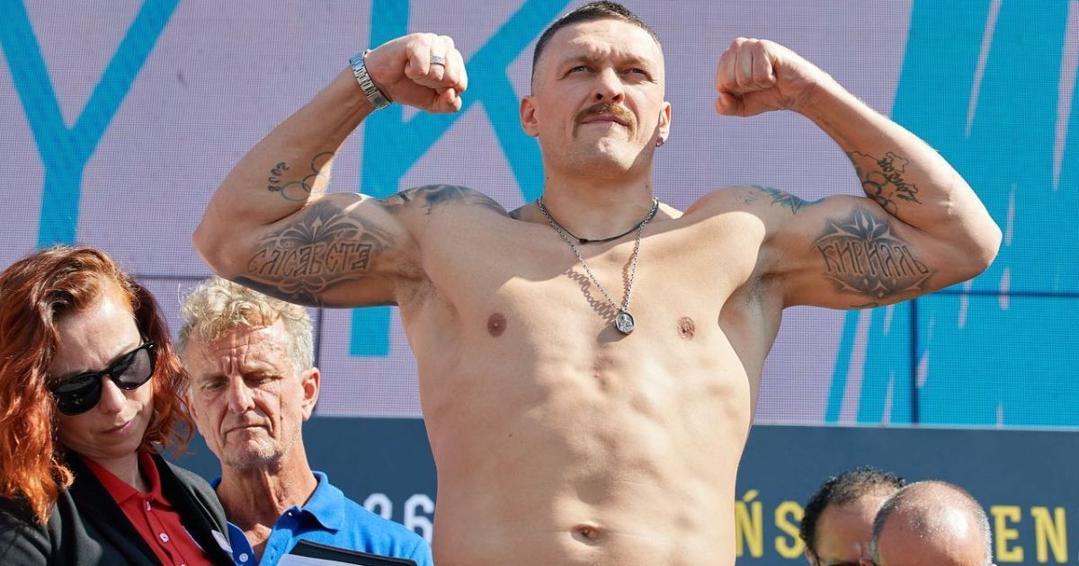 Олександр Усик / Фото: Piotr Duszczyk / @boxingphotos.pl