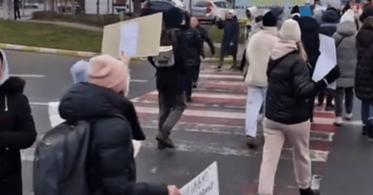 Протест у Бучі