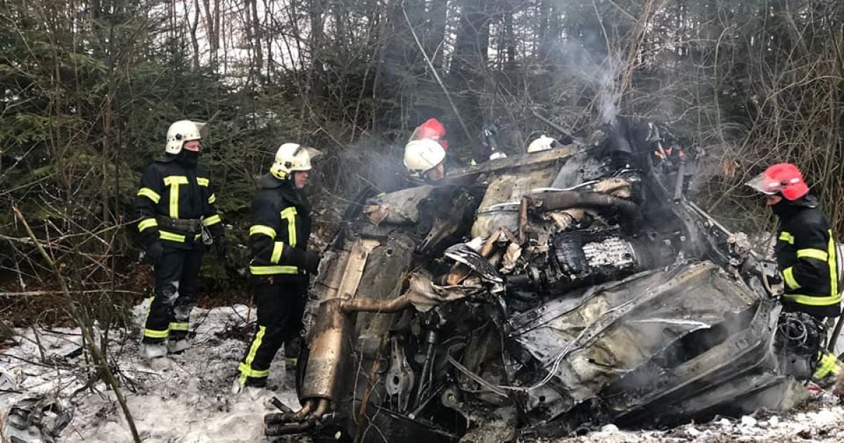 ДТП у Стримбі_1 / © УГСЧС в Ивано-Франковской области