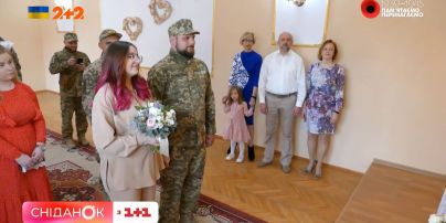 Весілля під час війни: режисер монтажу "Сніданку" одружився під час служби у ЗСУ