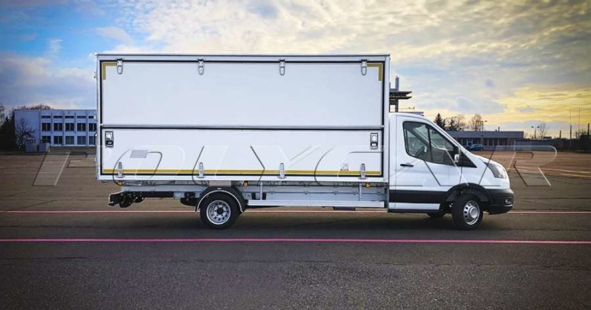 Український виробник представив новий фургон на базі Ford Transit