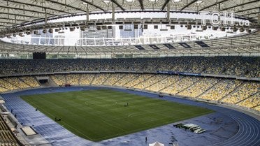 НСК "Олимпийский" готовят к финалу Лиги чемпионов, который состоится 26 мая. 
 Фото - Надежда Мельниченко / © ТСН Проспорт