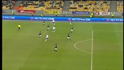 Динамо - Заря - 2:0. Видео гола Вербича