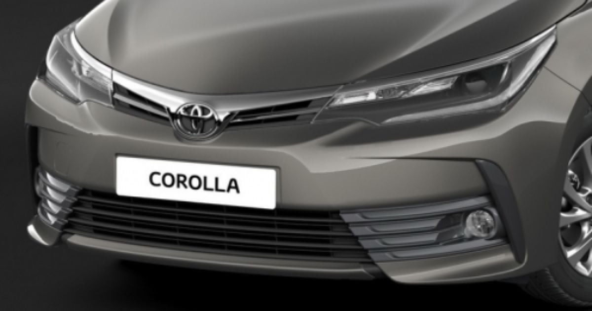 Toyota рассекретила европейскую версию обновленного седана Corolla