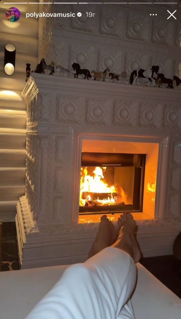Оля Полякова у своєму заміському будинку / © instagram.com/polyakovamusic