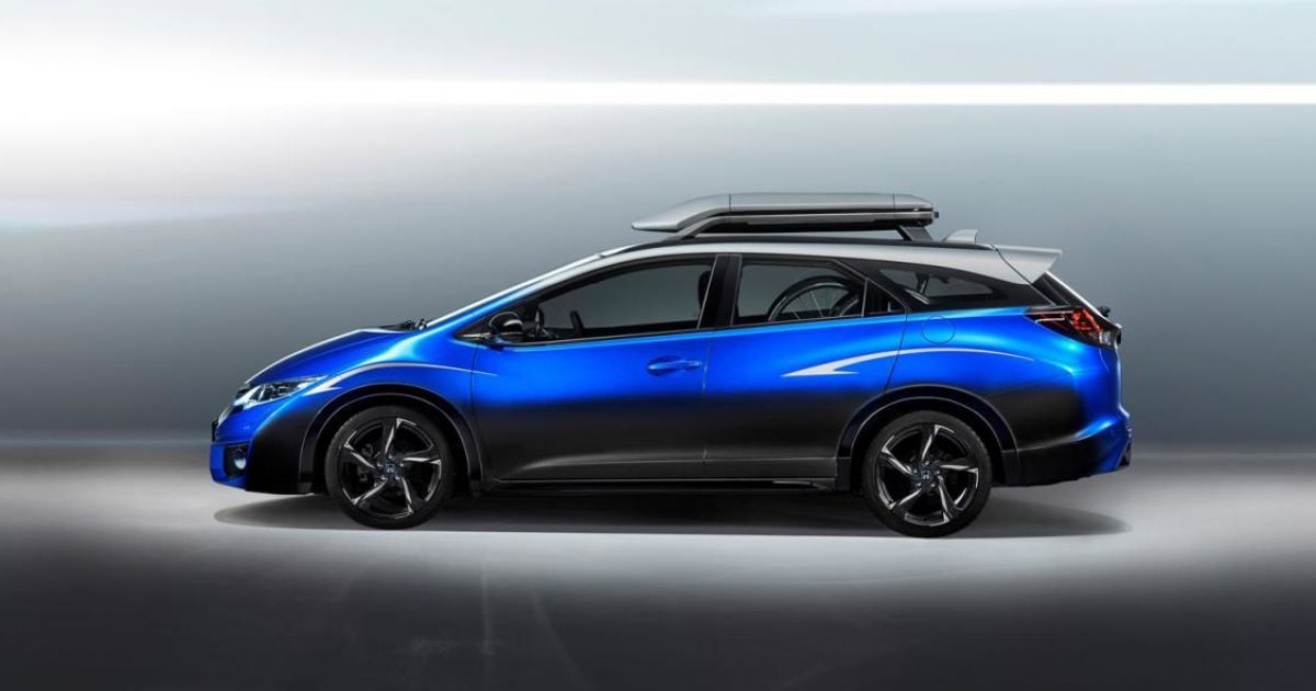 Honda подготовила универсал Civic для велосипедистов