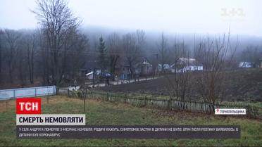 Новости Украины: в Тернопольской области жертвой коронавируса стал трехмесячный младенец