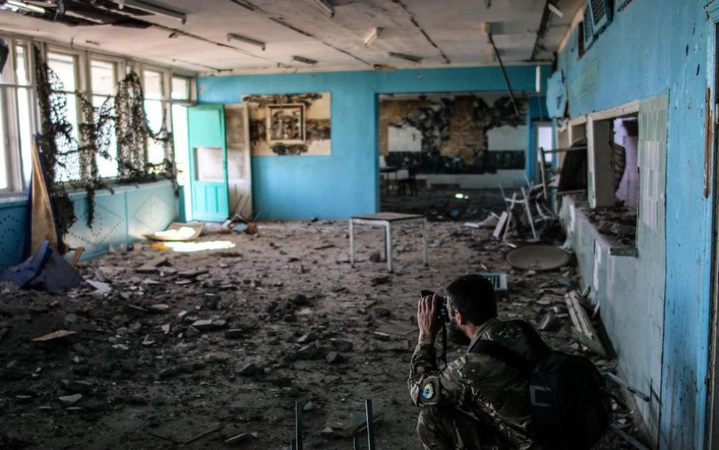 Будни украинских военных в Широкино. / © Четвертая власть
