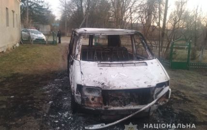 В Волынской области сожгли автомобиль священника ПЦУ