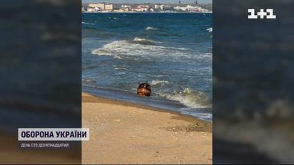 Вибух посеред курорту: на одеський пляж викинуло чергову російську міну