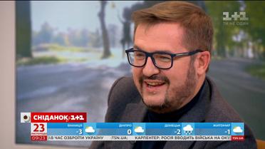 Олександр Пономарьов в  гостях у "Сніданку з 1+1"