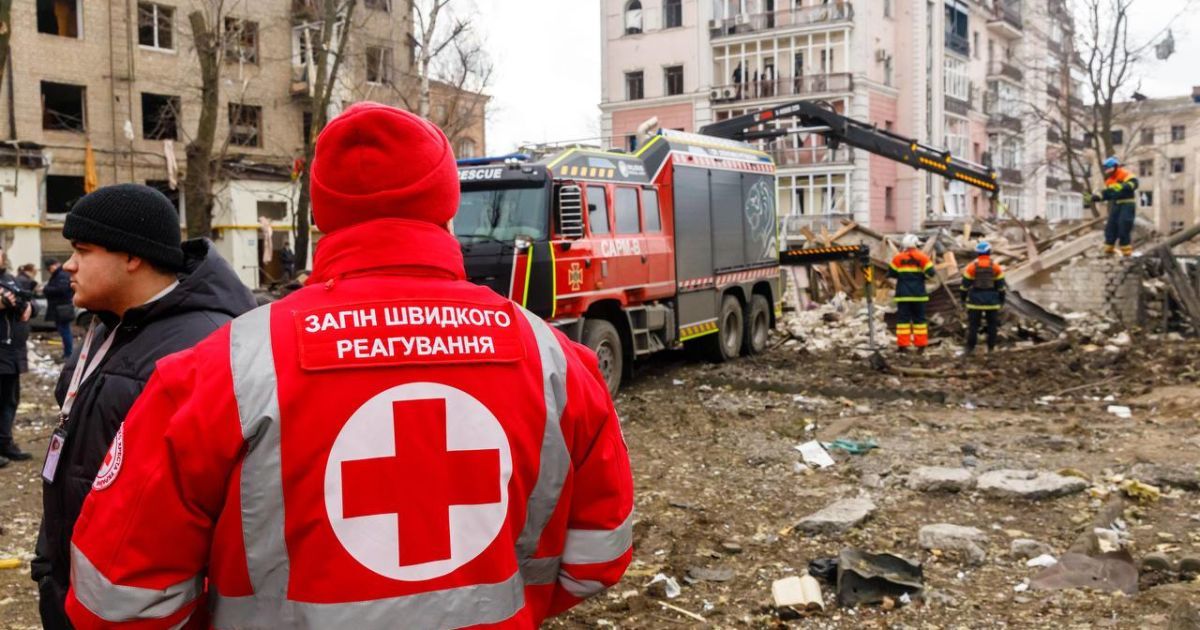 Наслідки ракетної атаки по Харкову 2 січня