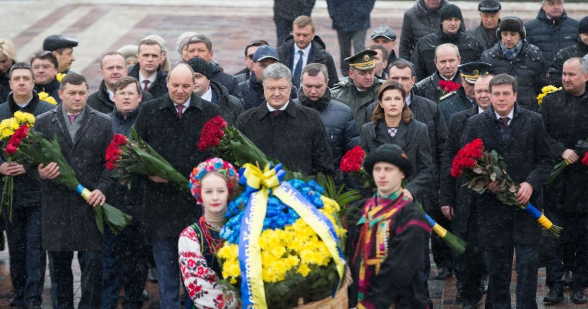 Торжества с участием властей в Киеве / © Сайт президента Украины