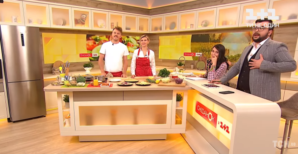 Олена Зеленська у студії "Сніданку 1+1"