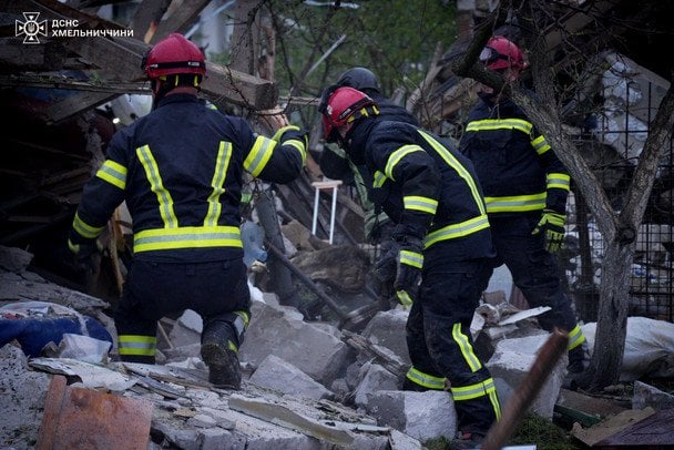 Удар по Хмельницькій області 25 травня / © ДСНС