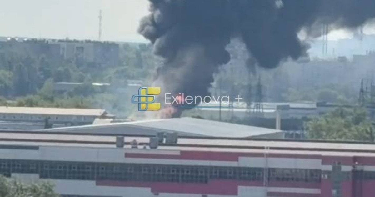 Пожежа під Москвою