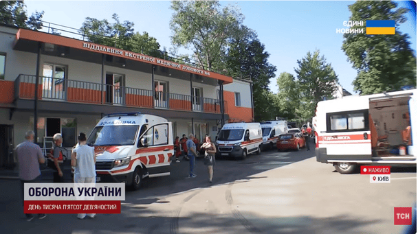Россия обстреляла медиков / © ТСН