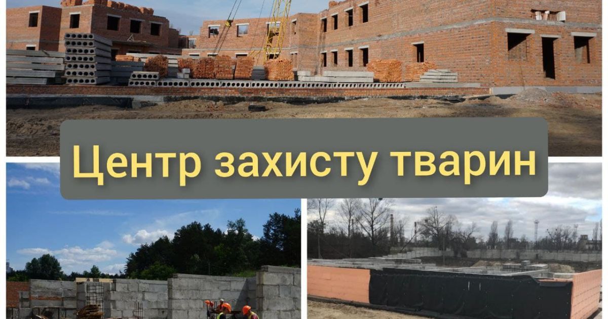Як у Києві просувається будівництво сучасного Центру захисту тварин