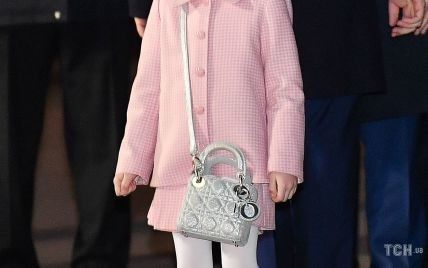 Маленькая модница: 6-летняя монакская принцесса появилась на публике с сумкой Dior, как у принцессы Дианы