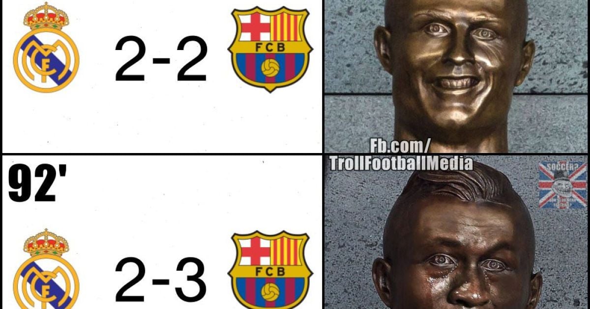 Мемы на эль классико "Реал" - "Барселона" - 2:3 / © twitter.com