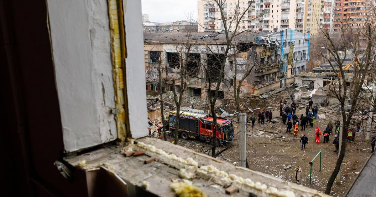 Наслідки ракетної атаки по Харкову 2 січня