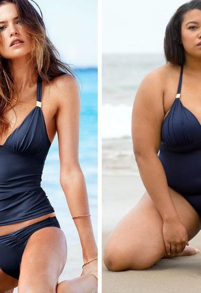 &quot;Ангелы&quot; Victoria&#039;s Secret и обычные женщины в купальниках бренда / © buzzfeed.com