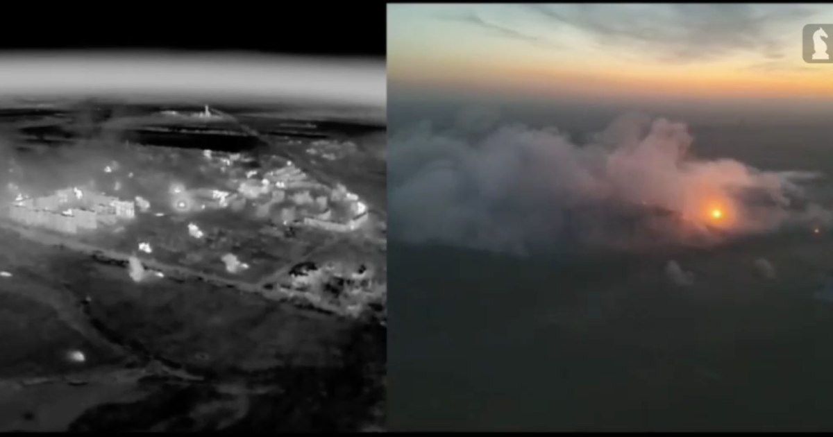 Ворог своїми ударами знищує Вугледар / Скриншот з відео