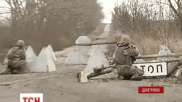 Боевики бетонируют укрепления возле захваченного Коминтерново