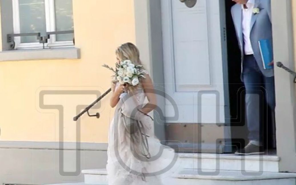 Брежнєва і Мелазде одружилися в італійському місті Форте-деї-Мармі / © Il Tirreno