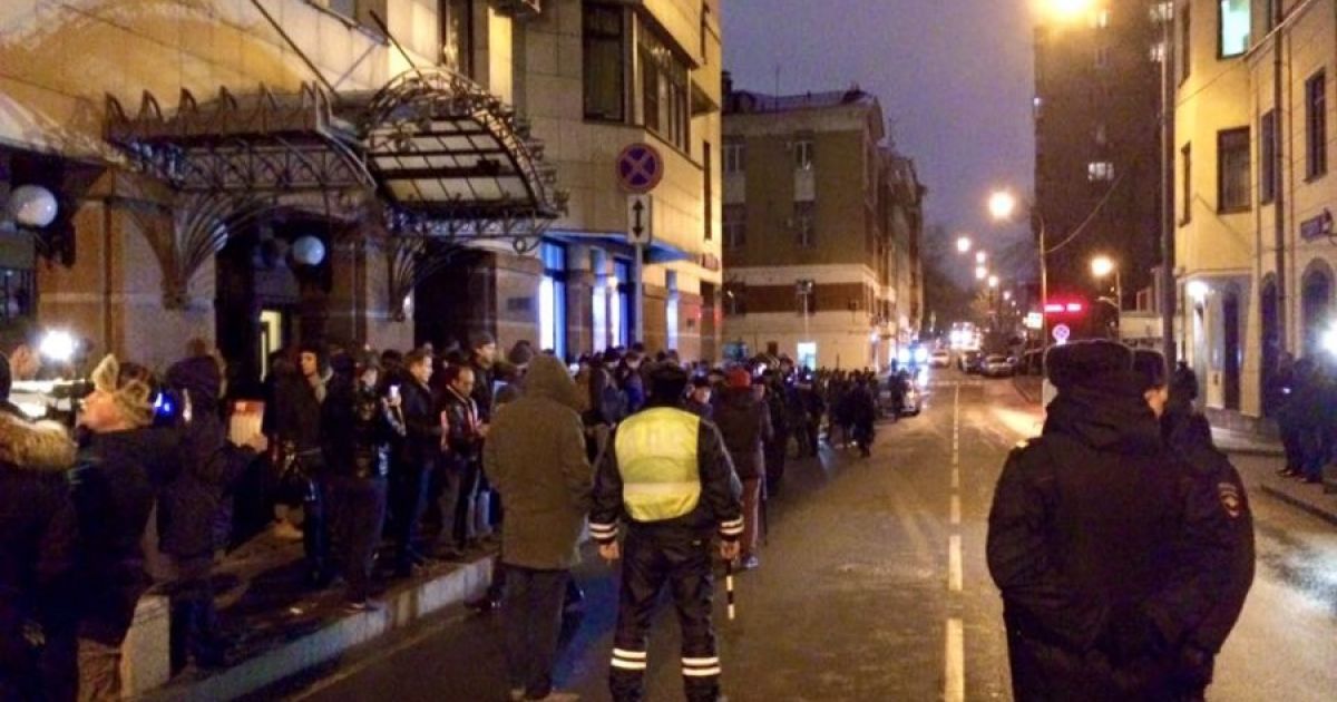 У Москві протестують проти Туреччини. / © Дождь