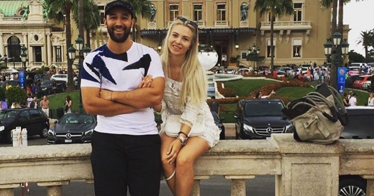 Игорь Черновский с женой в Монте-Карло