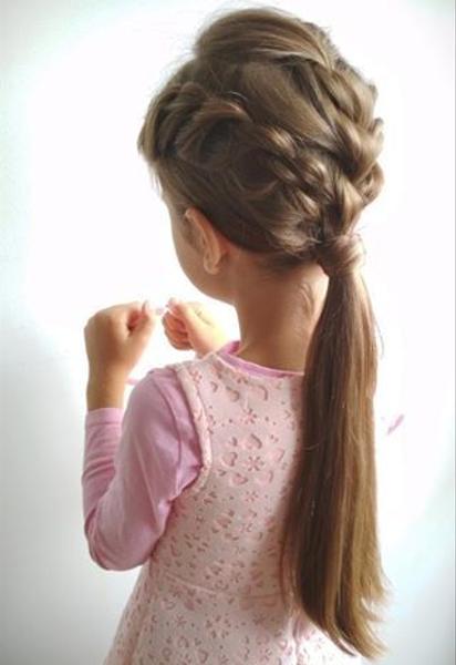 Прически для девочек / © instagram.com/hairstyles_maryna