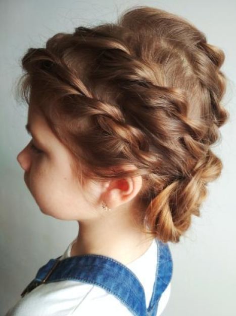 Прически для девочек / © instagram.com/hairstyles_maryna