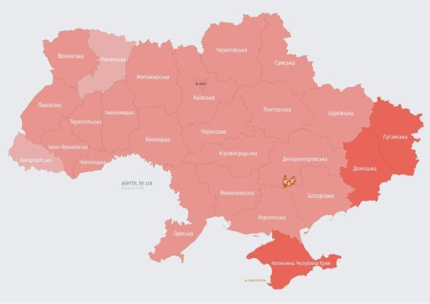 По всей территории Украины объявлена масштабная воздушная тревога: что известно об угрозе