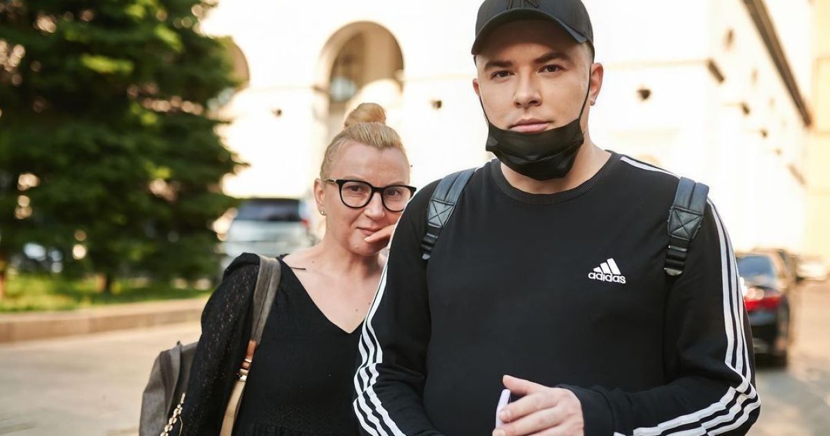 Андрій Данилко з мамою Вєрки Сердючки
