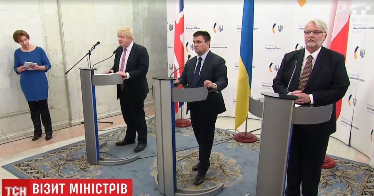 Главы МИД Британии и Польши озвучили следующую цель политики в отношении Украины