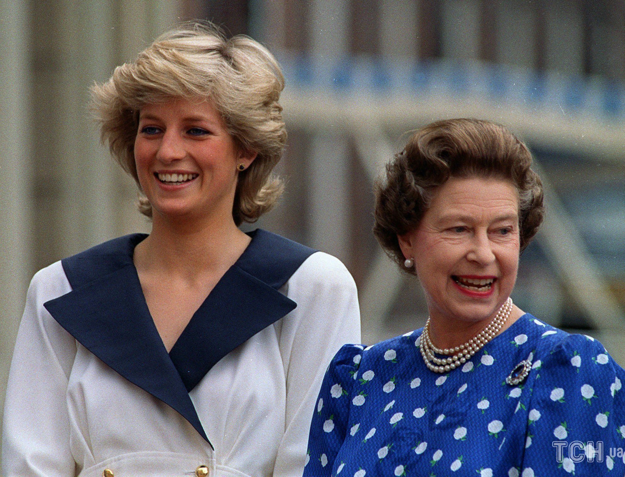 Принцеса Діана і королева Єлизавета II / © Associated Press