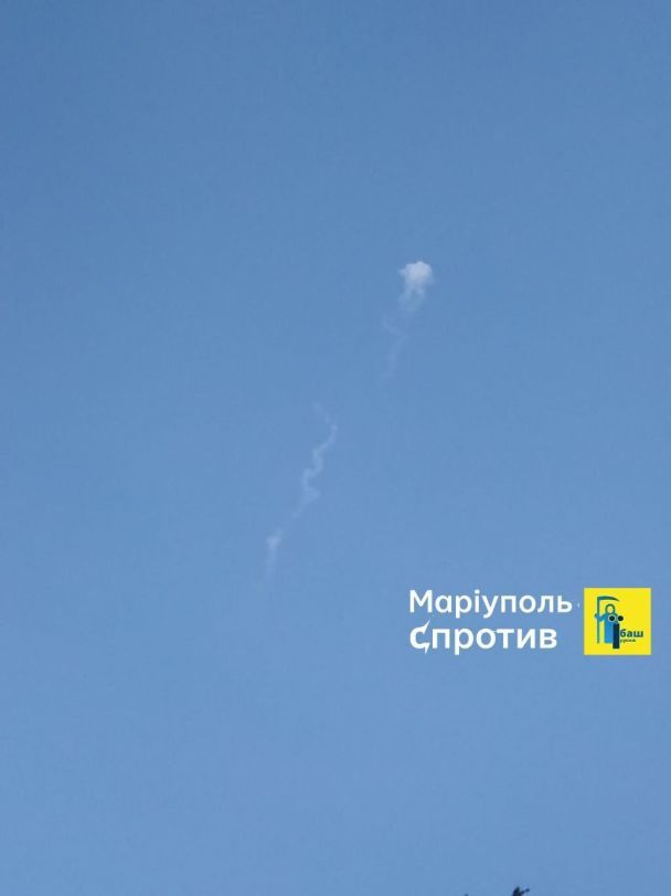 Робота ворожої ППО в Маріуполі 13 листопада