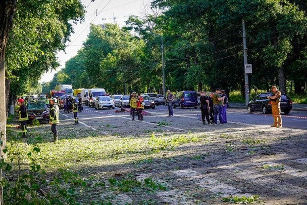 Наслідки найбільшої комбінованої атаки на Київ / © КМДА