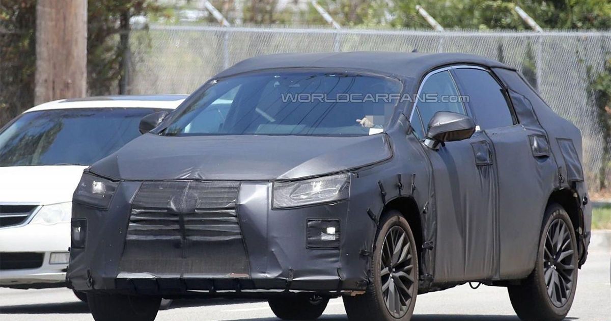 Lexus приступил тестам семиместной версии кроссовера RX