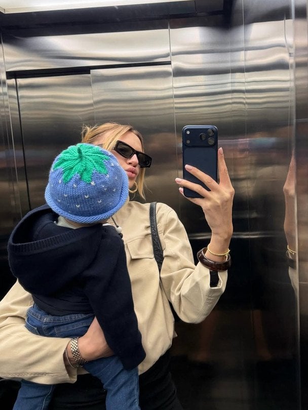 Леся Нікітюк показала, як із 9-місячним сином влаштувала 