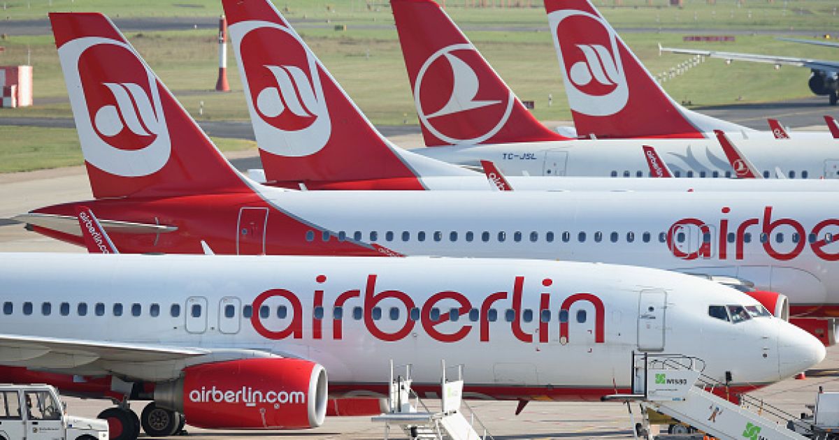 AirBerlin прийняла рішення скасувати рейси в Росію