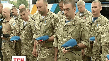 Близькі та рідні зустріли бійців 90 окремого аеромобільного батальйонна