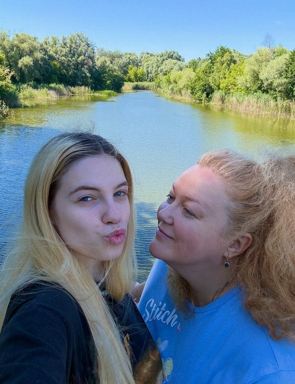 Леся Самаєва з донькою / © instagram.com/lesia_samaieva/