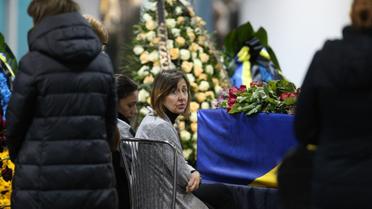 Церемонія прощання з заглиблими в авіакатастрофі літака МАУ в "Борисполі"_8 / © УНИАН