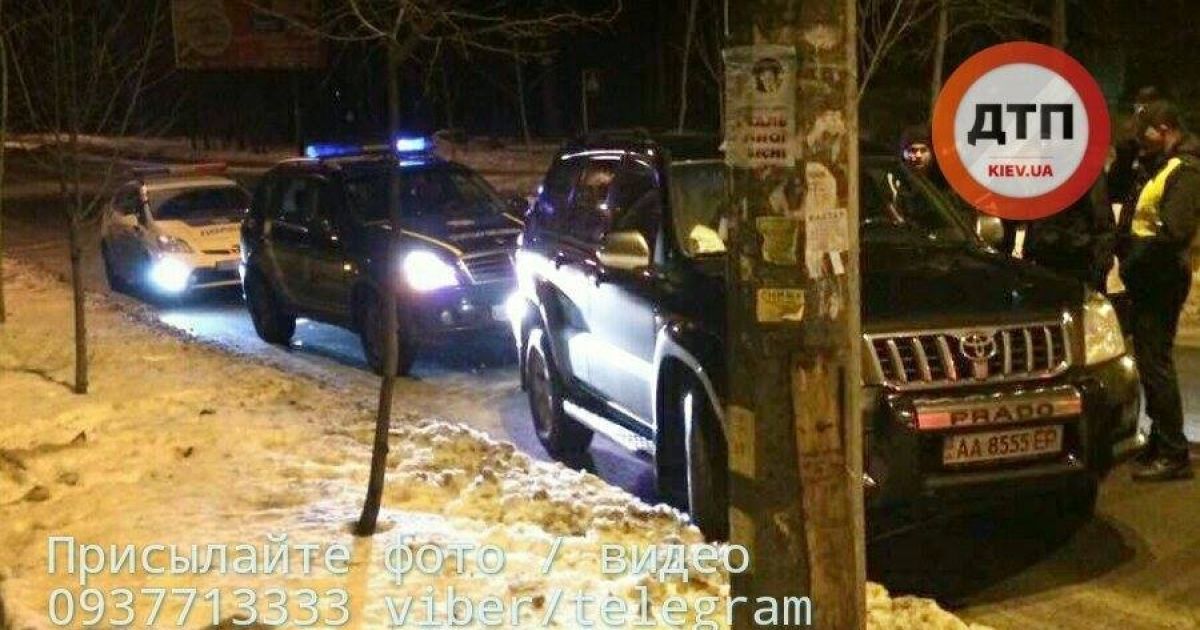 У Києві правоохоронці після погоні затримали п'яного водія