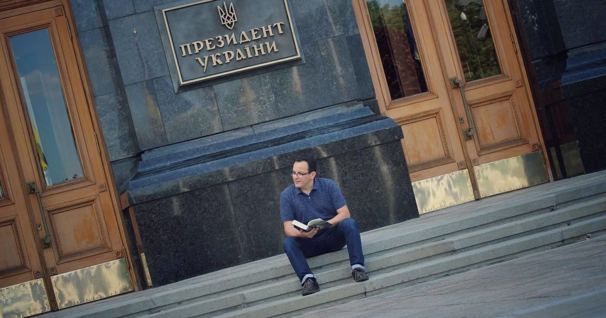 Олег Березюк под Верховной Радой