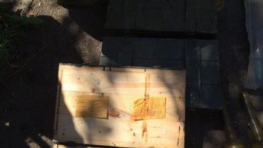 схрон зброї біля Мар’їнки_1 / © СБУ