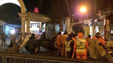 В Москве снесли торговые павильоны / © Facebook/Ольга Романова