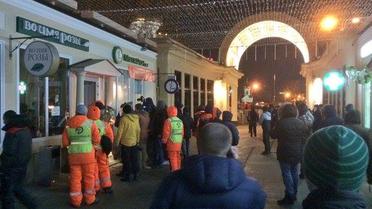 В Москве снесли торговые павильоны / © Facebook/Ольга Романова